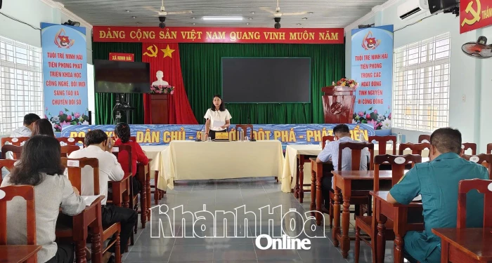 Xã Ninh Hải tăng cường triển khai công tác phòng, chống sốt xuất huyết