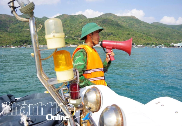 Bộ đội Biên phòng tỉnh Khánh Hòa triển khai lực lượng ứng phó bão Kalmaegi