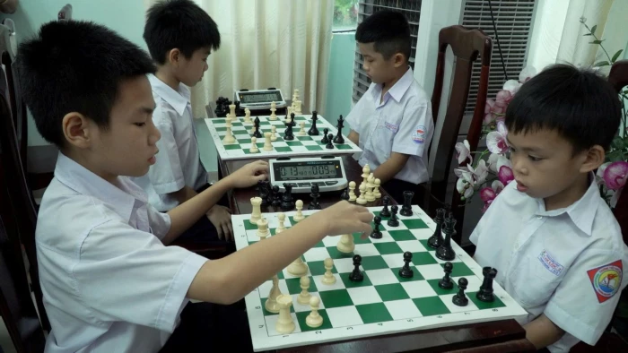 Giải cờ vua nhi đồng phường Cam Ranh năm 2025