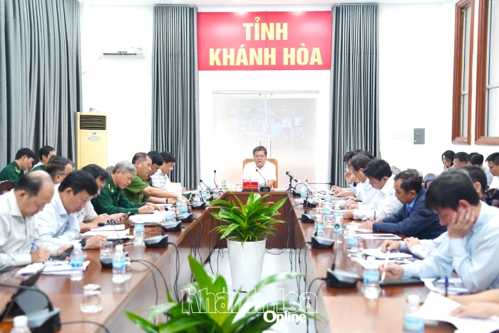 Triển khai công tác ứng phó áp thấp nhiệt đới