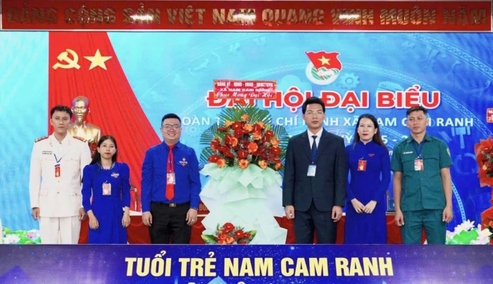 Đại hội đại biểu Đoàn xã Nam Cam Ranh lần thứ I