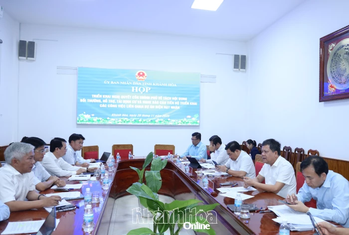 Quyết liệt giải phóng mặt bằng các dự án Nhà máy Điện hạt nhân