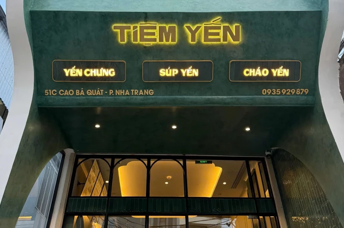 TIỆM YẾN NHA TRANG - Tiên phong xây dựng mô hình nhà hàng chuyên Yến sào giữa lòng phố biển