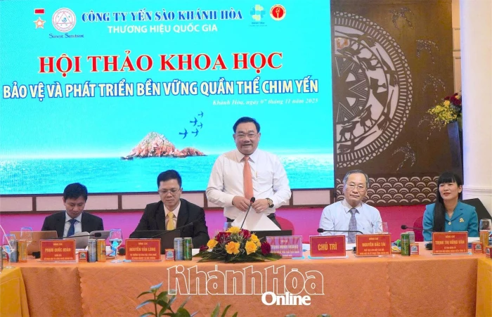 Hội thảo khoa học về bảo vệ và phát triển bền vững quần thể chim yến