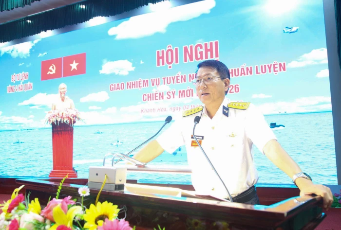 Vùng 4 Hải quân: Giao nhiệm vụ tuyển nhận và huấn luyện chiến sĩ mới năm 2026
