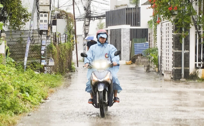 Cảnh báo mưa giông ở một số khu vực trên địa bàn tỉnh