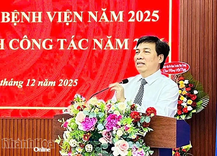 Bệnh viện Đa khoa Khánh Hòa triển khai nhiệm vụ năm 2026