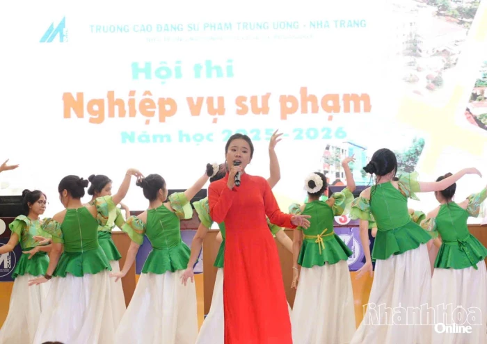 Trường Cao đẳng Sư phạm Trung ương - Nha Trang tổ chức hội thi nghiệp vụ sư phạm