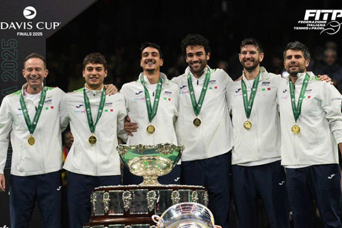 Không Sinner, đội tuyển Ý vẫn vô địch David Cup với cột mốc đặc biệt