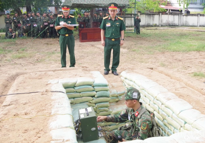 Trường Sĩ quan Thông tin tổ chức nhiều hoạt động kỷ niệm Ngày thành lập Quân đội nhân dân Việt Nam