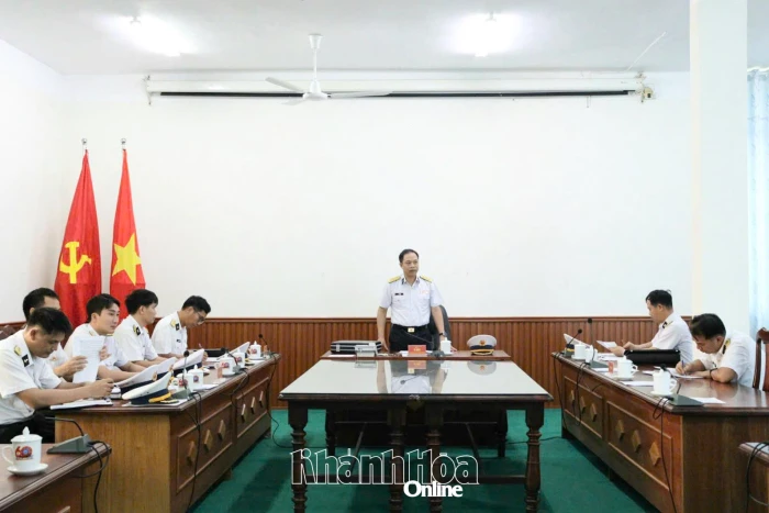 Vùng 4 Hải quân kiểm tra, phúc tra công tác hậu cần tại Lữ đoàn 101