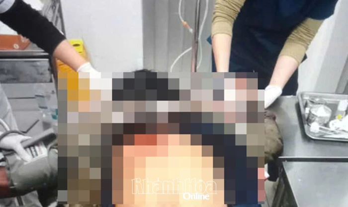 Bắt nóng đối tượng đâm người tại cây xăng