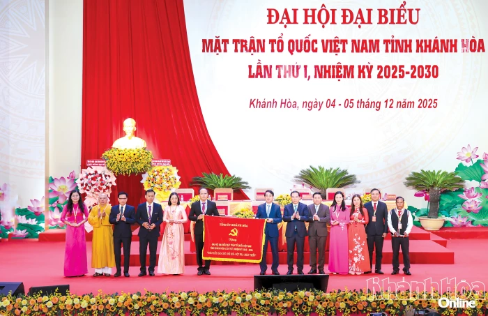 Đại hội đại biểu MTTQ Việt Nam tỉnh Khánh Hòa lần thứ I, nhiệm kỳ 2025 - 2030