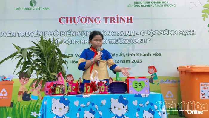 Triển khai thí điểm mô hình “Cộng đồng xanh - Cuộc sống xanh” tại trường học