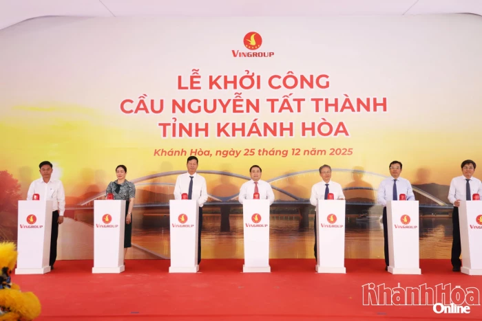 Khởi công cầu Nguyễn Tất Thành bắc qua kênh đào Thủy Triều