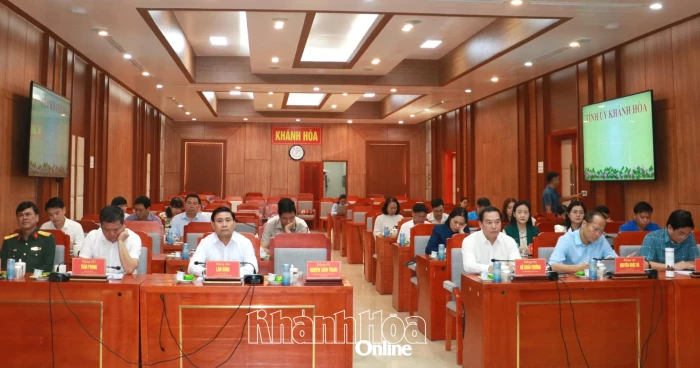 Ban Thường vụ Tỉnh ủy làm việc với Ủy ban MTTQ Việt Nam tỉnh và các tổ chức chính trị - xã hội