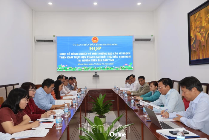 Tiếp tục triển khai thực hiện phân loại chất thải rắn sinh hoạt tại nguồn