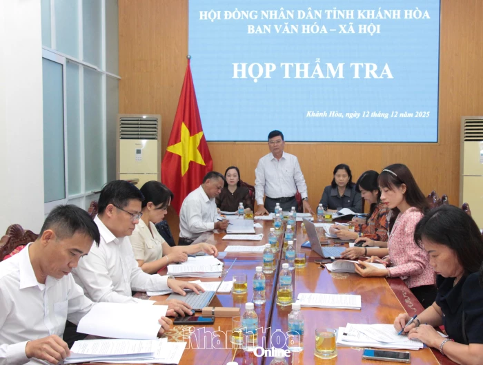 Thẩm tra một số nội dung UBND tỉnh trình tại Kỳ họp thứ 3, HĐND tỉnh khóa VII