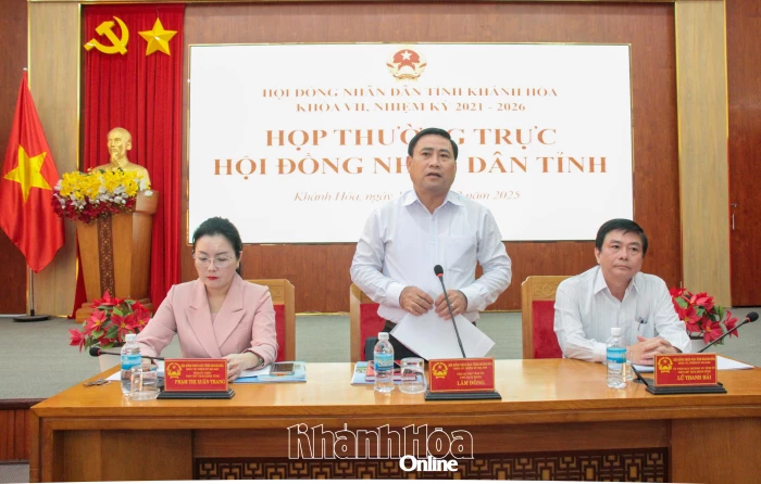 Rà soát, thực hiện tốt công tác chuẩn bị Kỳ họp thứ 3, HĐND tỉnh Khánh Hòa khóa VII