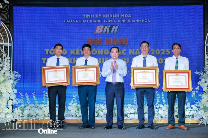 Báo và Phát thanh, Truyền hình Khánh Hòa hoàn thành xuất sắc các nhiệm vụ chuyên môn năm 2025