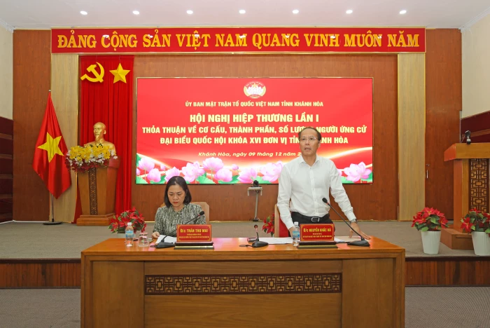 Hiệp thương lần thứ nhất thỏa thuận cơ cấu, thành phần, số lượng người ứng cử đại biểu Quốc hội và đại biểu HĐND tỉnh nhiệm kỳ 2026 - 2031