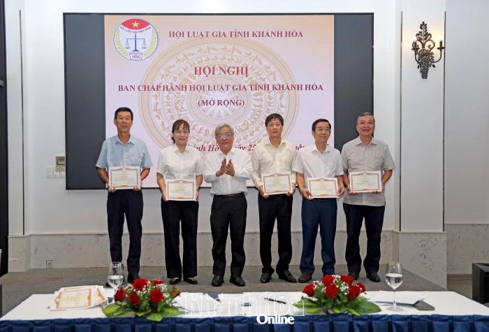 Hội Luật gia tỉnh Khánh Hòa tổng kết công tác năm 2025