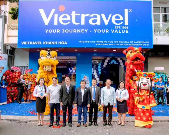 Vietravel Khánh Hòa ra mắt nhận diện thương hiệu mới