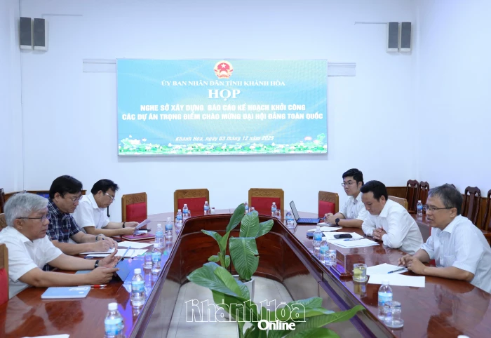 Đề xuất khởi công, khánh thành 3 dự án chào mừng Đại hội đại biểu toàn quốc lần thứ XIV của Đảng