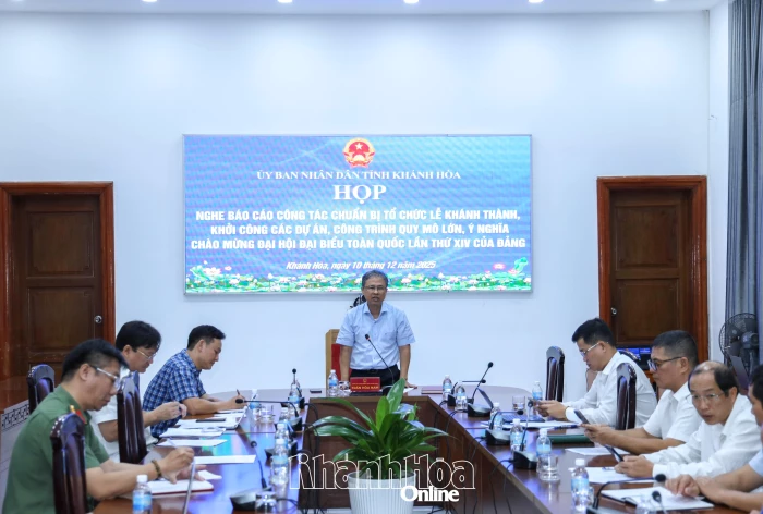 Khẩn trương hoàn thiện thủ tục cho 4 dự án chào mừng Đại hội XIV của Đảng