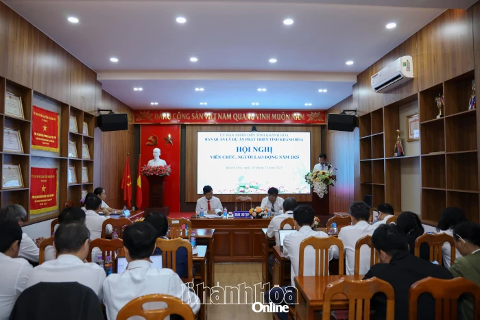 Ban Quản lý dự án Phát triển tỉnh Khánh Hòa thực hiện tốt công tác giải ngân vốn đầu tư công