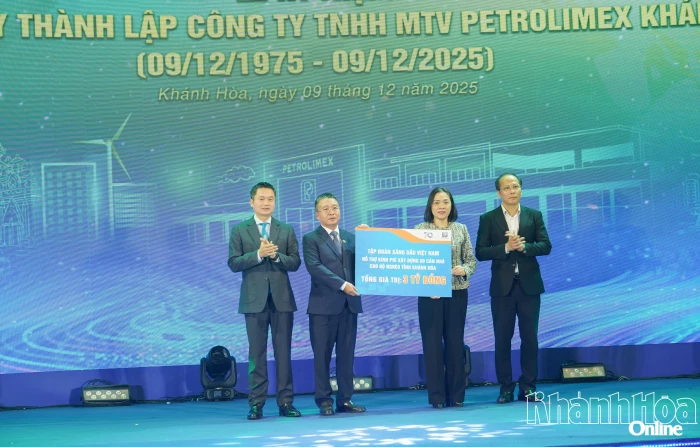 Công ty TNHH Một thành viên Petrolimex Khánh Hòa tổ chức Lễ kỷ niệm 50 năm Ngày thành lập