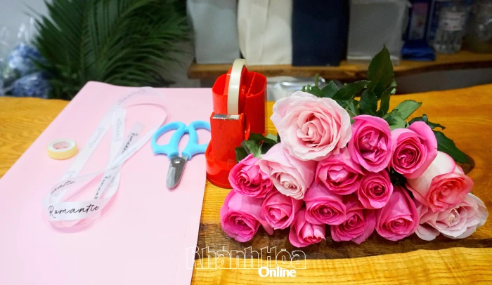 Thư giãn với mô hình “buffet hoa”