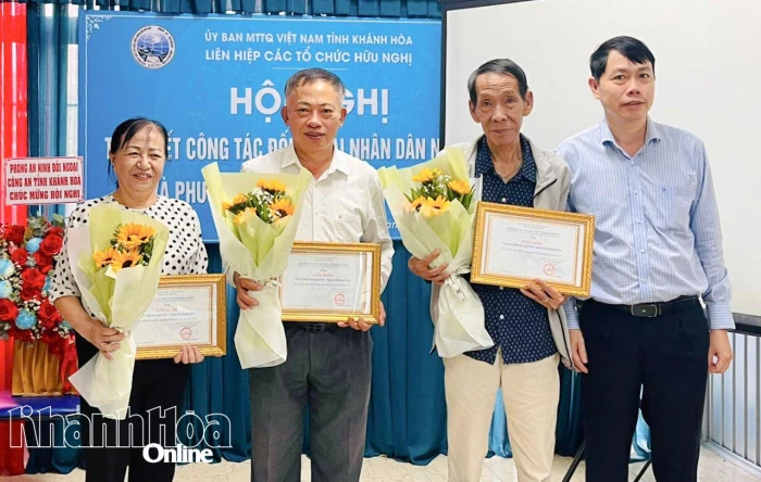 Liên hiệp Các tổ chức hữu nghị tỉnh Khánh Hòa thực hiện tốt công tác đối ngoại Nhân dân