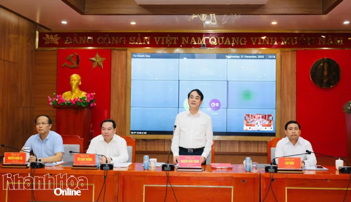 Hội nghị chuyên đề Ban Chấp hành Đảng bộ tỉnh Khánh Hòa nhiệm kỳ 2025 - 2030