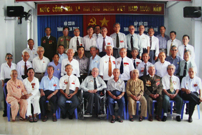  DBP2: Hội Cựu chiến binh TP. Nha Trang trong một lần gặp mặt chiến sĩ Điện Biên.