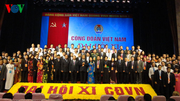 Ban Chấp hành Tổng Liên đoàn Lao động Việt Nam khóa XI ra mắt