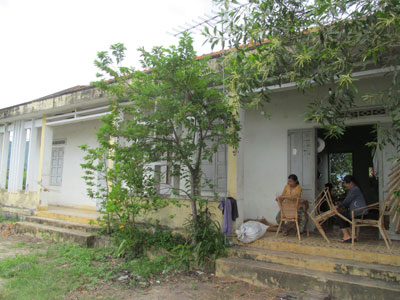 Điểm trường Mẫu giáo thôn Tây 2, xã Diên Sơn dự kiến xây dựng thành Nhà văn hóa thôn.