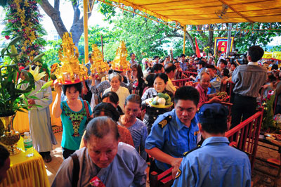 Theo dự kiến của Ban tổ chức, lễ hội năm nay đón hơn 120 đoàn với gần 100.000 lượt khách hành hương