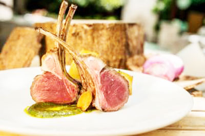 Rack of Lamb by Chef Theo 