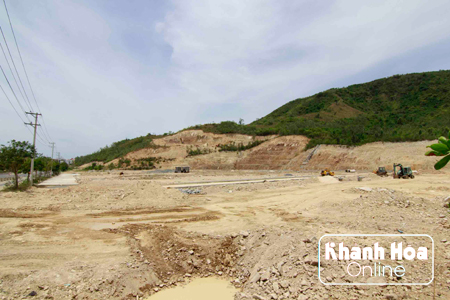 Dự án Khu biệt thự sinh thái vườn đồi Thanh Trúc đang được triển khai