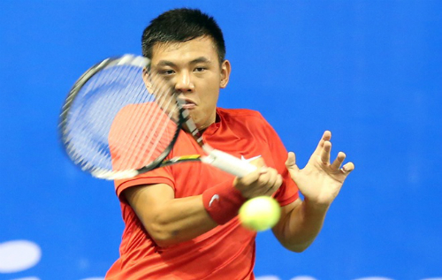 Hoàng Nam là niềm hy vọng số một của quần vợt Việt Nam. Ảnh: Đức Đồng