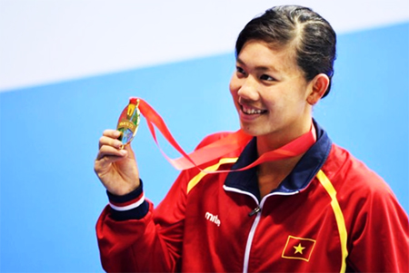 Ánh Viên liên tiếp đoạt huy chương tại Giải bơi vô địch châu Á ở Nhật Bản mới đây