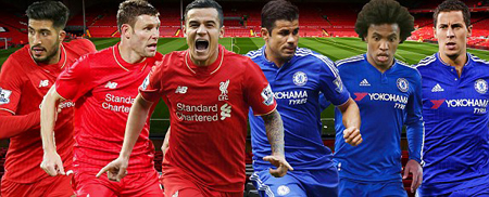 Liverpool và Chelsea đang nổi lên như 2 ứng cử viên sáng giá cho chức vô địch Ngoại hạng Anh mùa giải 2016-2017.