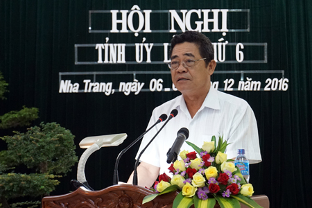 Ông Lê Thanh Quang phát biểu khai mạc.