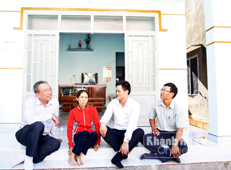 Nhà mới của mẹ con bà Phùng Thị Xuân Thu