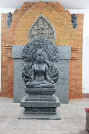 Cham people’s statue.