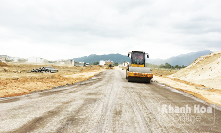 Nhiều dự án khu vực phía tây Nha Trang đang hoàn thiện hạ tầng