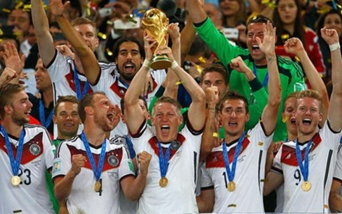 Đức là quốc gia vô địch ở kỳ World Cup gần nhất (Ảnh: Getty).