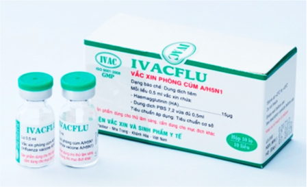 Vắc xin cúm A/H5N1 do IVAC sản xuất