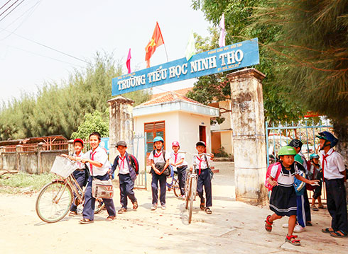 Trường Tiểu học Ninh Thọ đạt chuẩn quốc gia